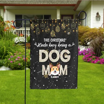 Dog Mom Flag 