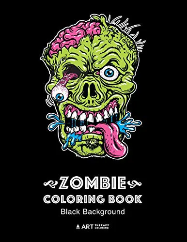 Zombie Coloring Book 
