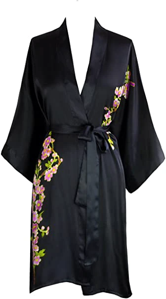 Silk Kimono Robe