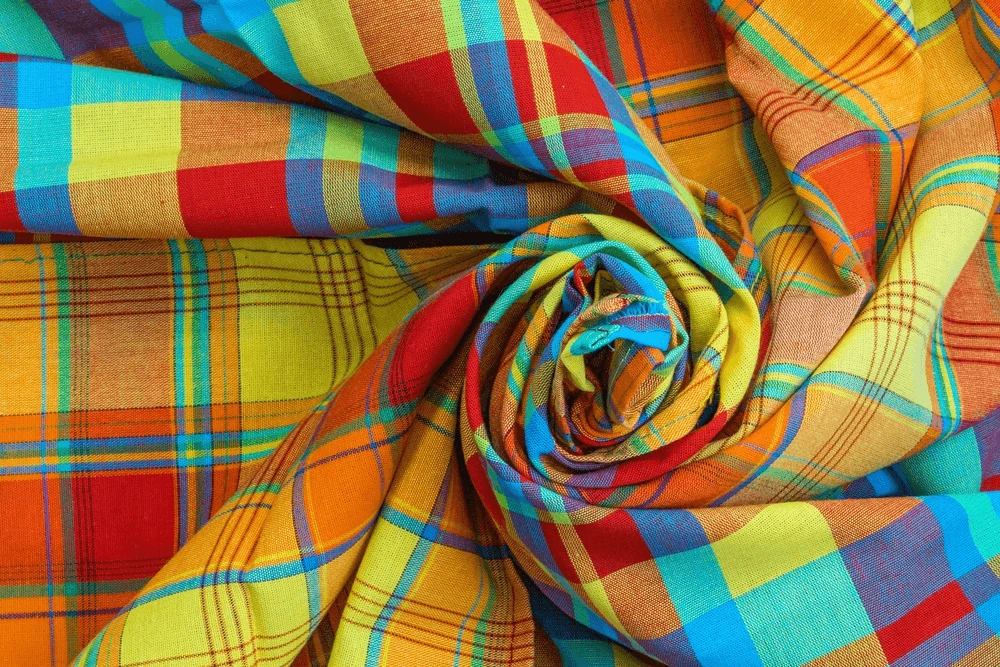  Madras fabric