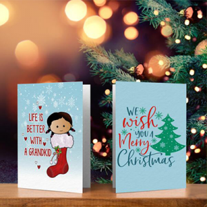 Personalized Christmas Postcards