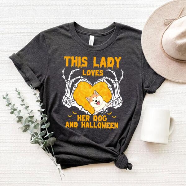 Personalized Ladies Halloween Tshirt 