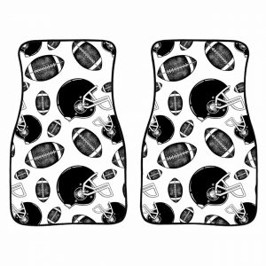 Black And White Car Floor Mat