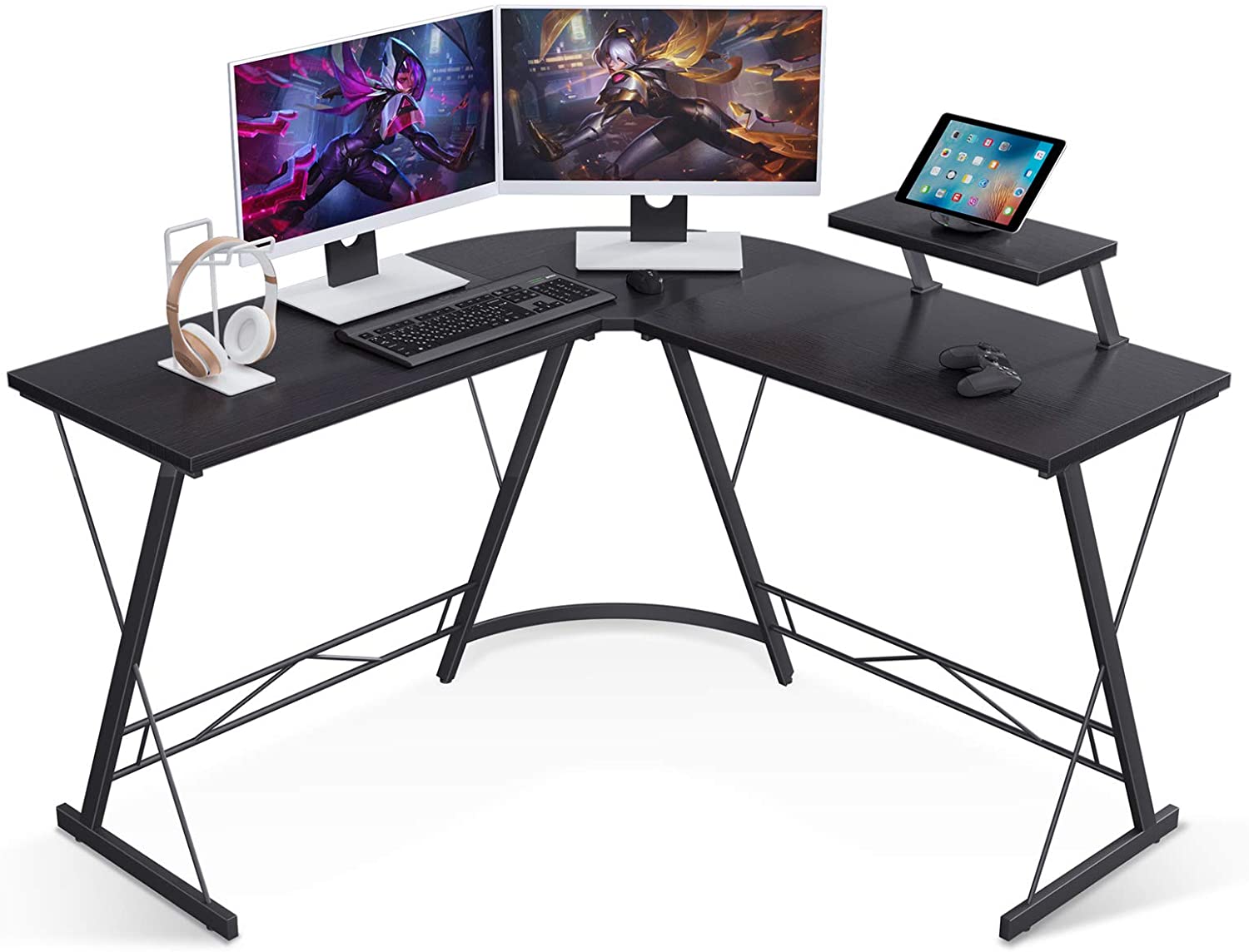 L Shaped Gaming Desk - Best for Game Enthusiasts