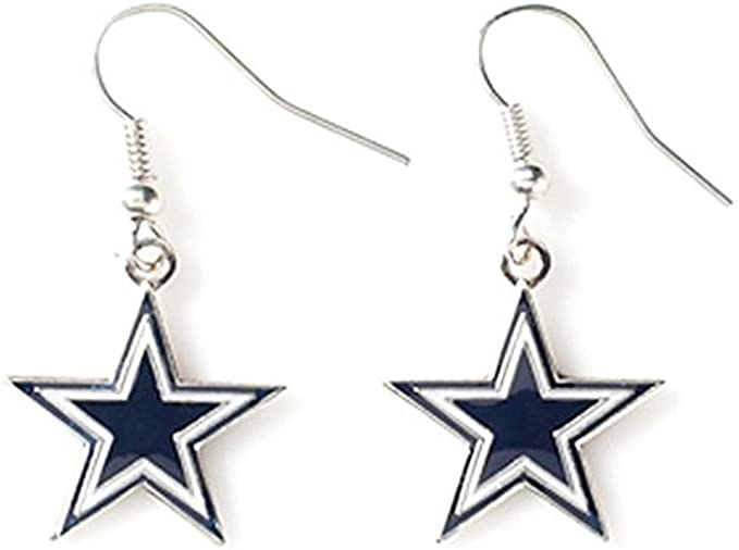 Dallas cowboys Dangle Earrings