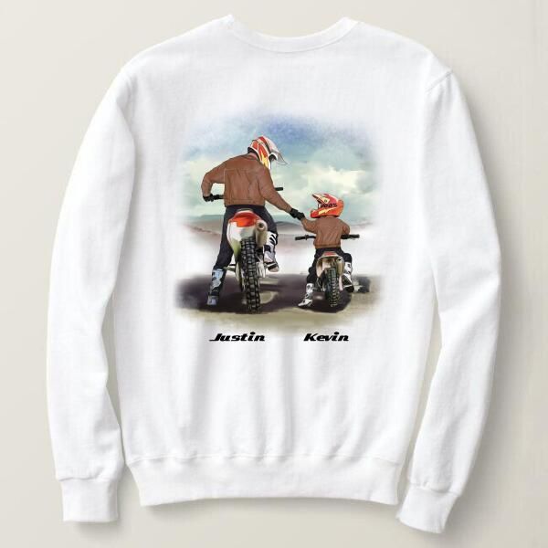 Personalized Father Son Sweatshirts - Best for showing bonding