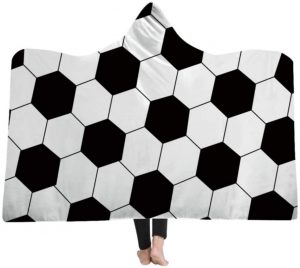 Hooded soft blanket 