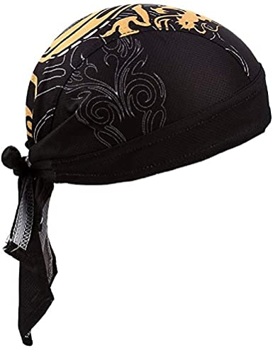 Sweat Wicking Doo Rag Helmet Liner Hat