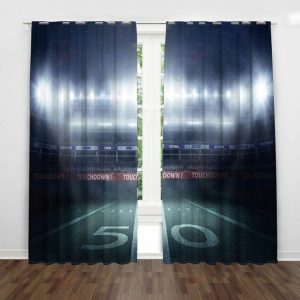 Football Stadium Window Curtains