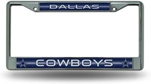 NFL Bling Chrome License Plate Frame