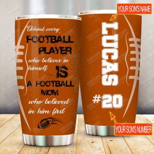 Personalized Football Tumbler