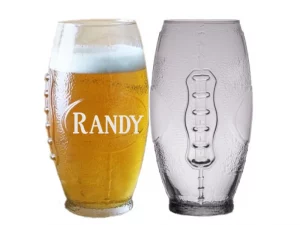 Football Beer Glass