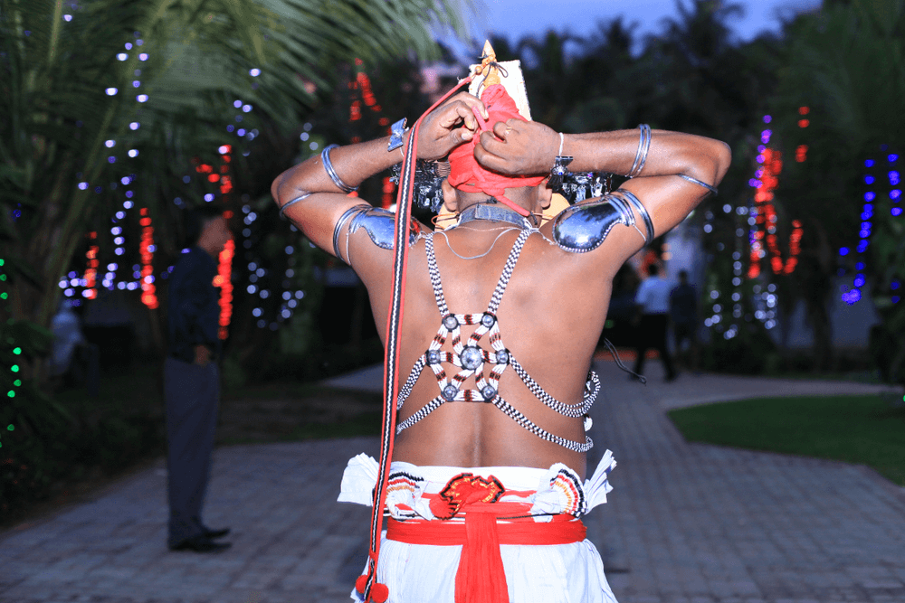 Kandyan Dancer at wedding