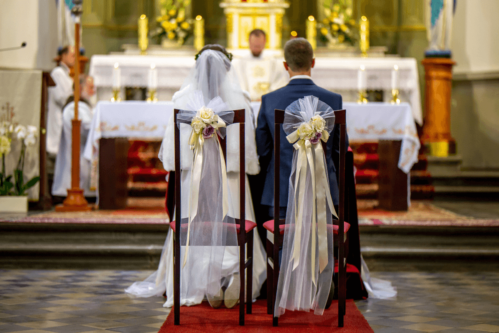 Wedding in church