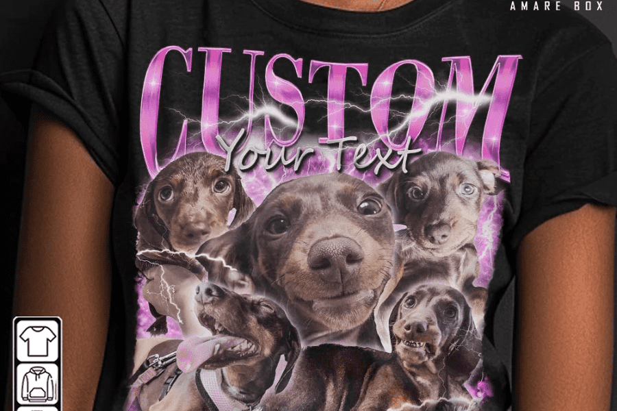 Amarebox-Custom-Dog-Your-Own-Bootleg-Idea-Amare-Box-90s-Shirt-Custom-Color-Personalized-Gift-For-Man-And-Woman